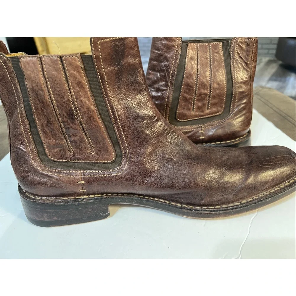 Cole Haan Brown Leather Chelsea Ankle Boots Men's SZ 13 C05564